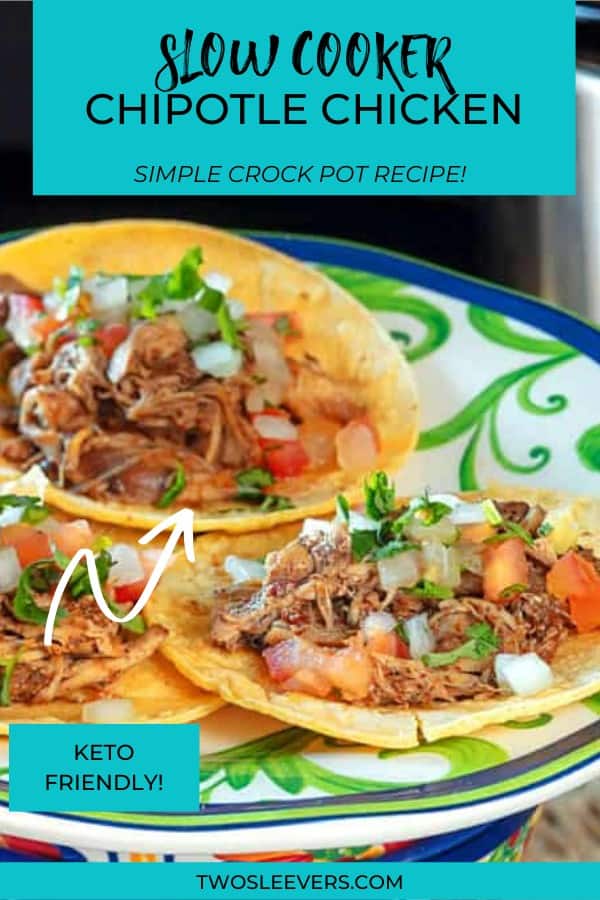 Slow Cooker Chipotle Chicken | Copycat Chipotle Chicken