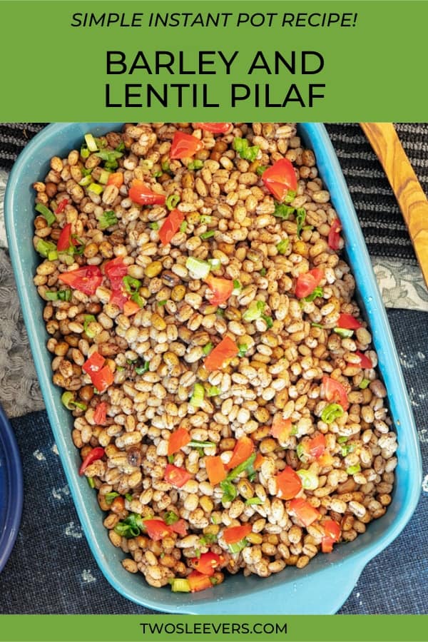 Instant Pot Barley and Lentil Pilaf A Hearty And Healthy Vegetarian Side
