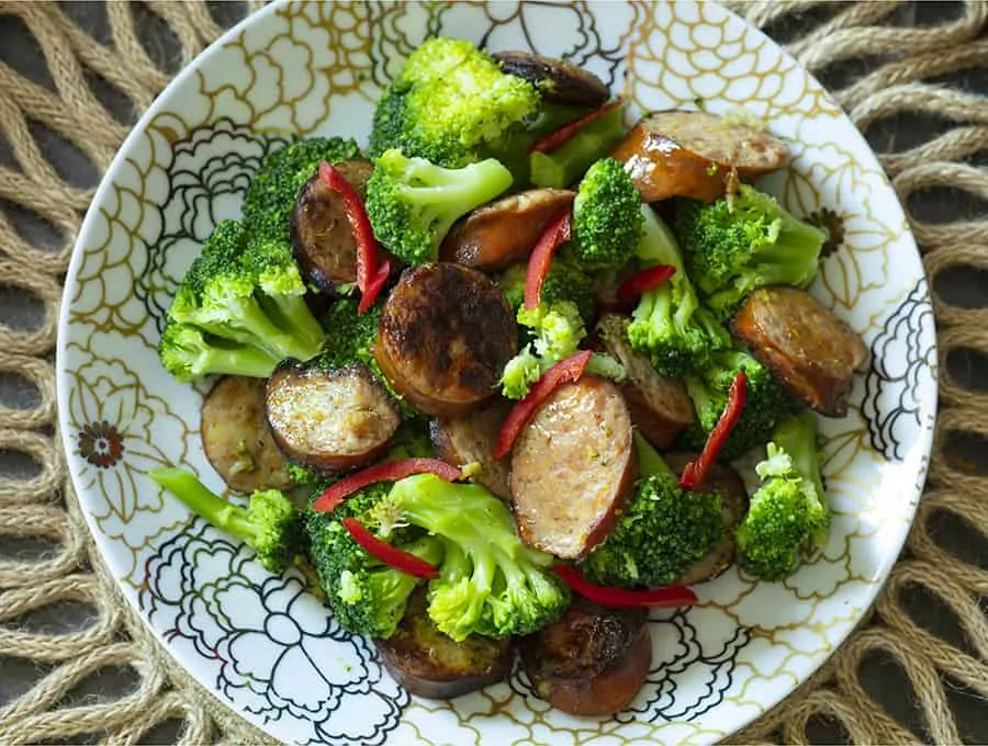 Keto Broccoli & Sausage