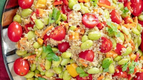 Edamame Salad With Quinoa Featured Image