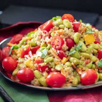 Edamame Salad With Quinoa Wide