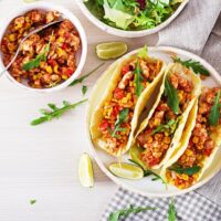 Instant Pot Chicken Tacos Wide