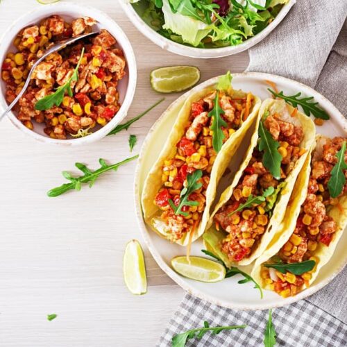 Instant pot best sale chicken street tacos