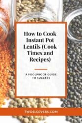 instant pot lentils thumbnail