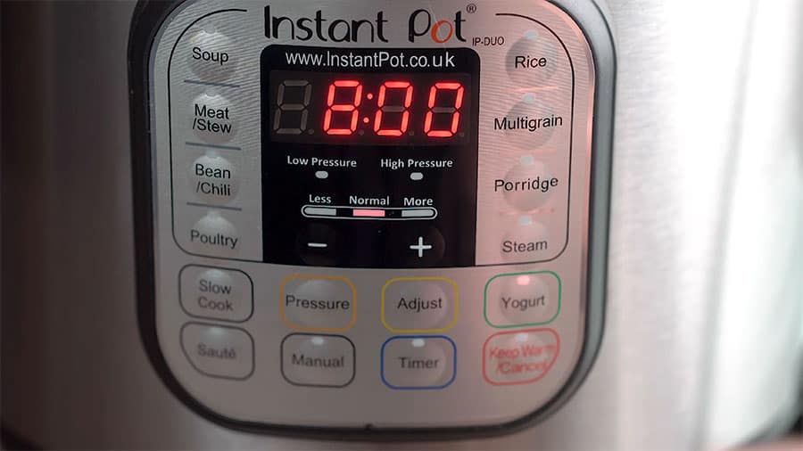 Incubate Instant Pot yogurt for at least 8 hours
