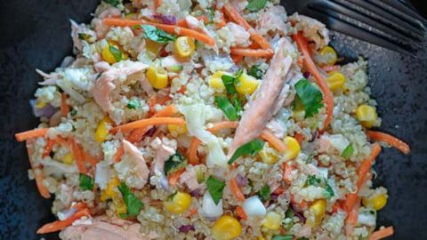 Quinoa Salad With Salmon