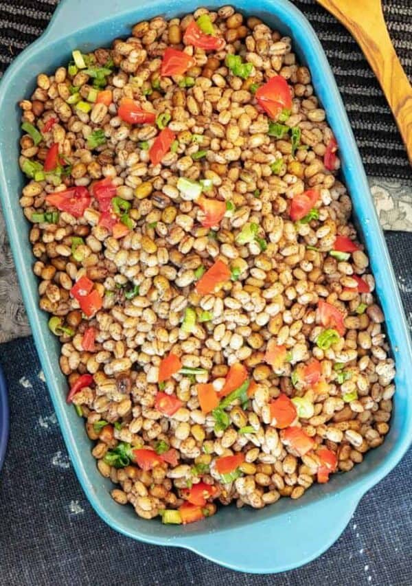 Barley and Lentil Pilaf Tall