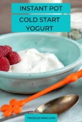 Instant Pot Cold Start Yogurt (no Boil) - Lime Thyme