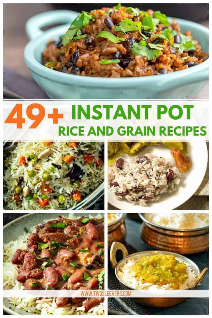 49+ Best Instant Pot Rice and Grains Recipes TwoSleevers