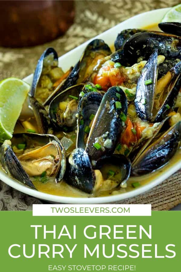 Thai Green Curry Mussels Recipe | Easy Seafood Dinner