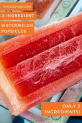 watermelon popsicles