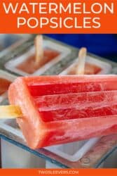 watermelon popsicles