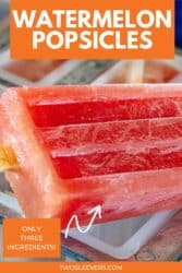 watermelon popsicles