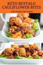 Keto Buffalo Cauliflower Bites Vegan Cauliflower Hot Wings