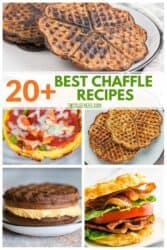 Easy Keto Chaffle Recipe - 4 Ways From Sweet to Savory
