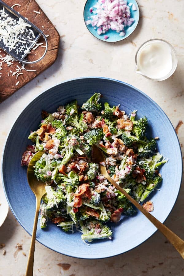 Keto Broccoli Salad Featured Image