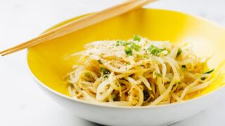 Image for Mung Bean Sprouts Salad Recipe (Paleo, Whole30, Keto, Vegan)