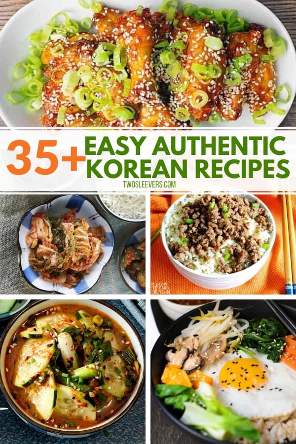 35+ easy authentic Korean recipes