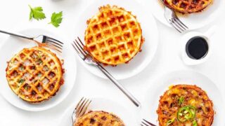 Image for Keto Chaffles Recipe (5 Ways!) + Ultimate Guide