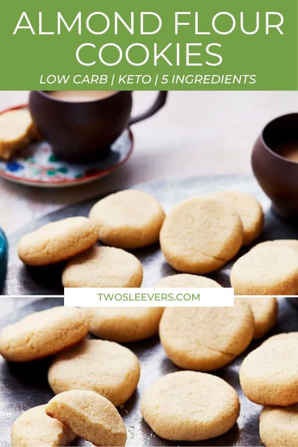 Almond Flour Cookies | Keto Shortbread Cookies