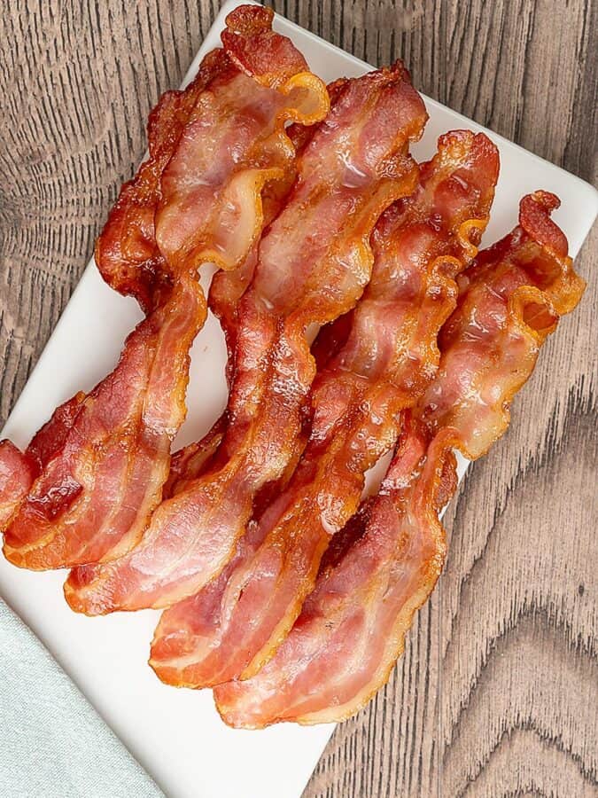 Air Fryer Bacon (Crispy + Perfect Every Time!!)