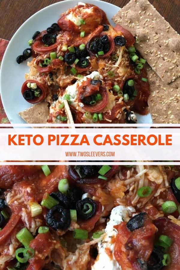 Keto Pizza Casserole | Easy Crustless Pizza - Easy Crustless Pizza ...