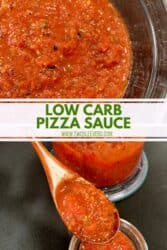 Low Carb Pizza Sauce | Easy Marinara | Keto Marinara