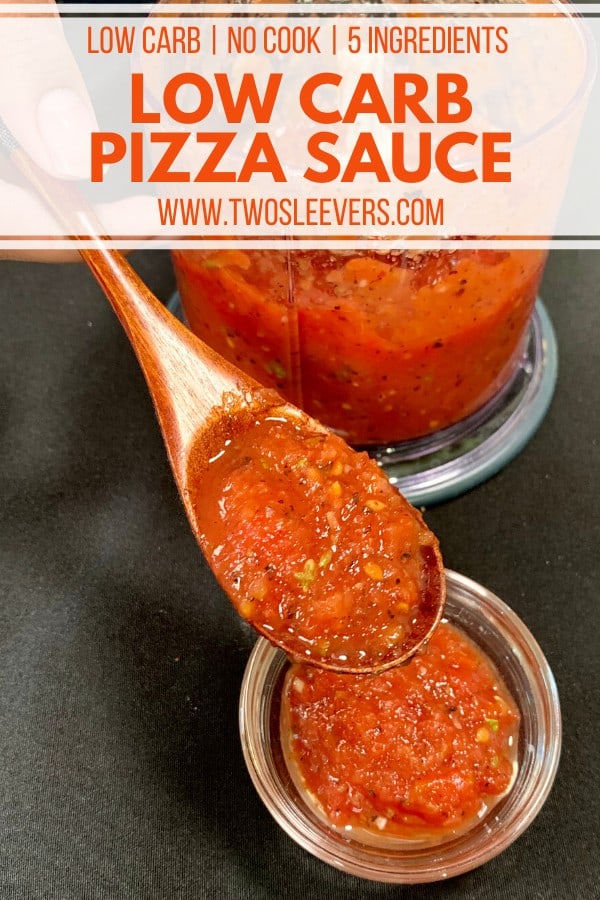 Low Carb Pizza Sauce Easy Marinara Keto Marinara