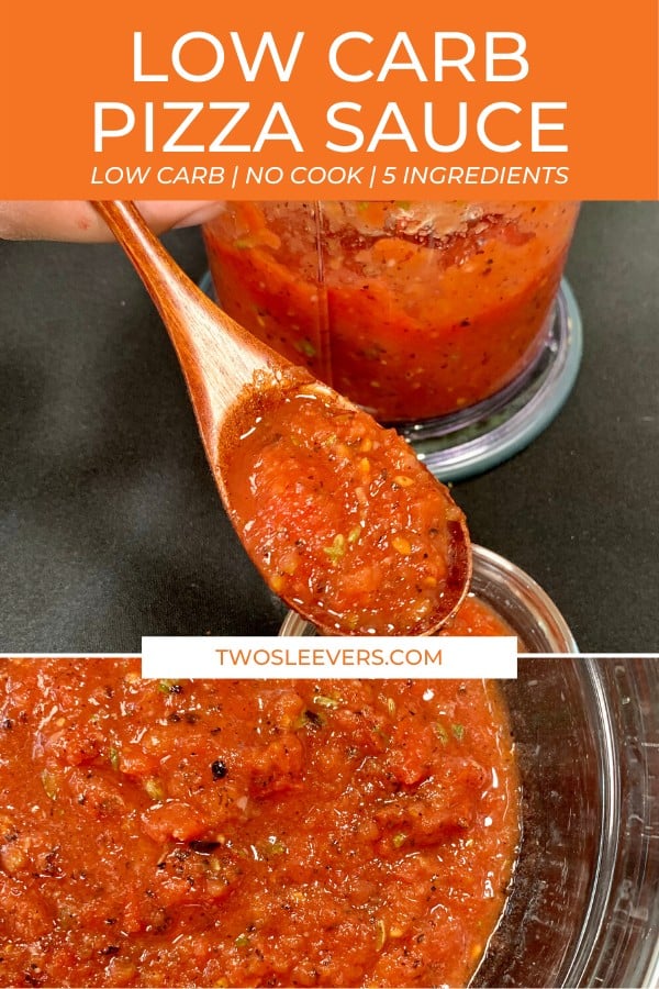 Low Carb Pizza Sauce Easy Marinara Keto Marinara