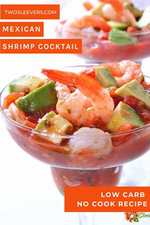 Mexican Shrimp Cocktail | A Simple and Delicious Low Carb Dish!