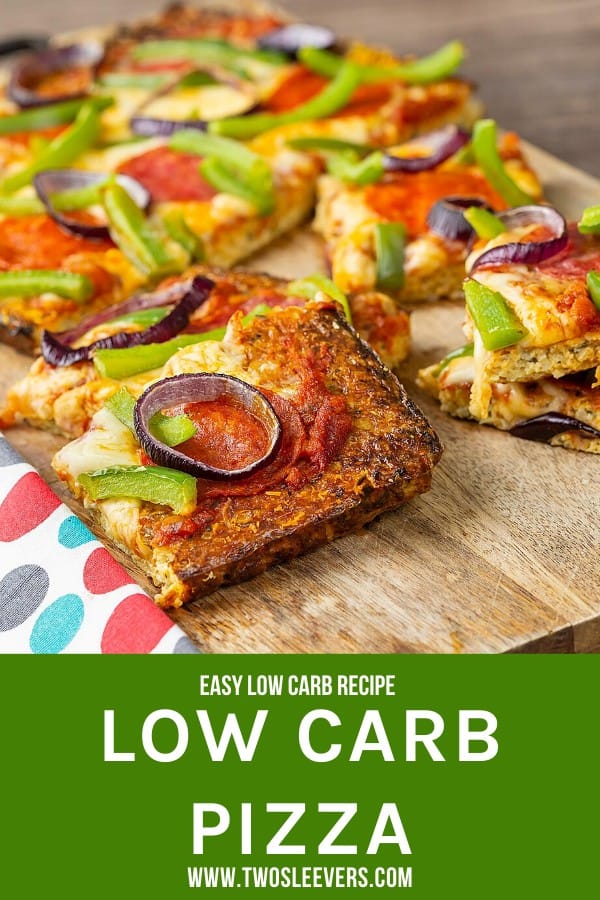 Low Carb Pizza GlutenFree Keto Cauliflower Crust Pizza
