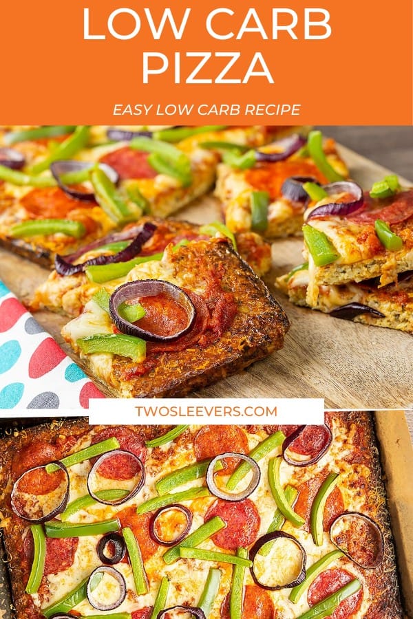 Low Carb Pizza | Gluten-Free Keto Cauliflower Crust Pizza