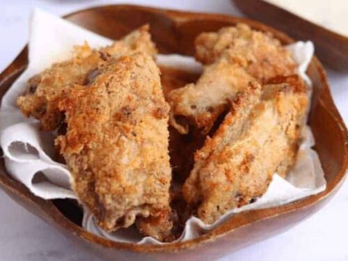 Breaded Chicken Wings The Best Air Fryer Chicken Wings