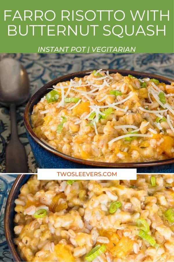 Farro Risotto With Butternut Squash Farro Instant Pot Recipe