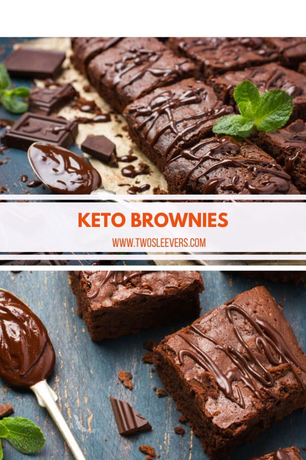 Five Ingredient Keto Flourless Chocolate Brownies | Keto Brownies