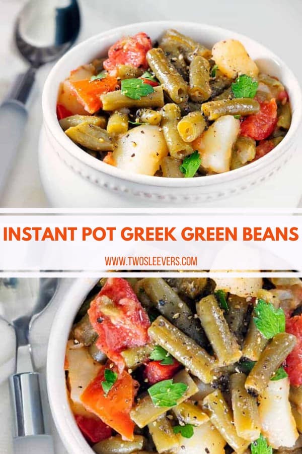 Greek Green Beans The Easiest Fasolakia Recipe EVER TwoSleevers