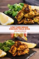Chicken Tikka Bites | Low Carb Indian Chicken Nuggets | TwoSleevers