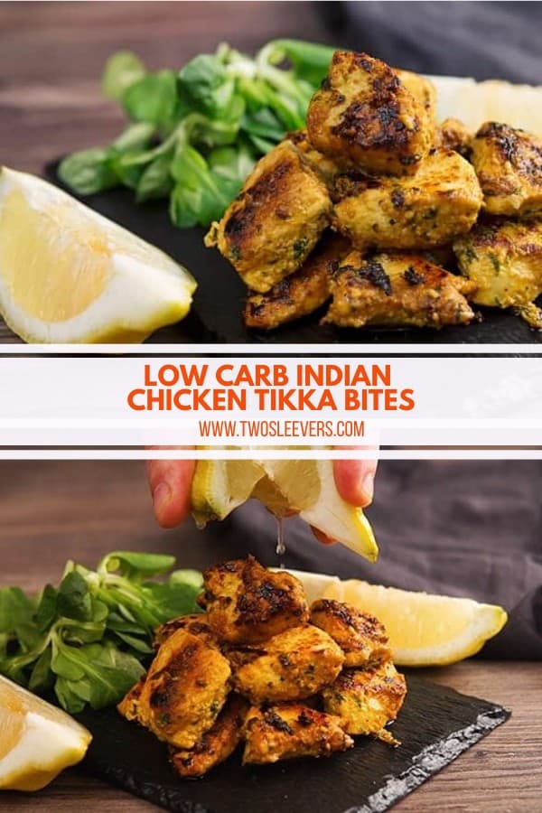 Chicken Tikka Bites | Low Carb Indian Chicken Nuggets | TwoSleevers