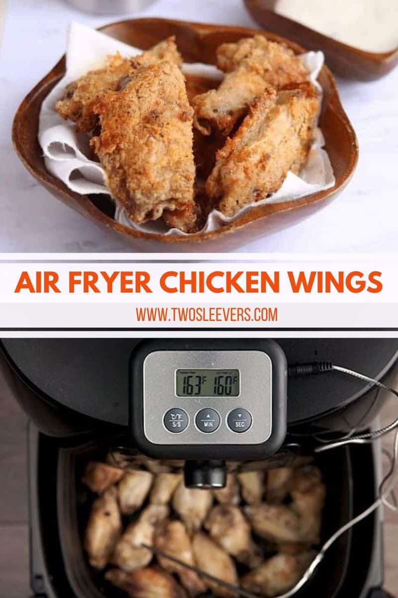 Easy Crispy Air Fried Breaded Chicken Wings