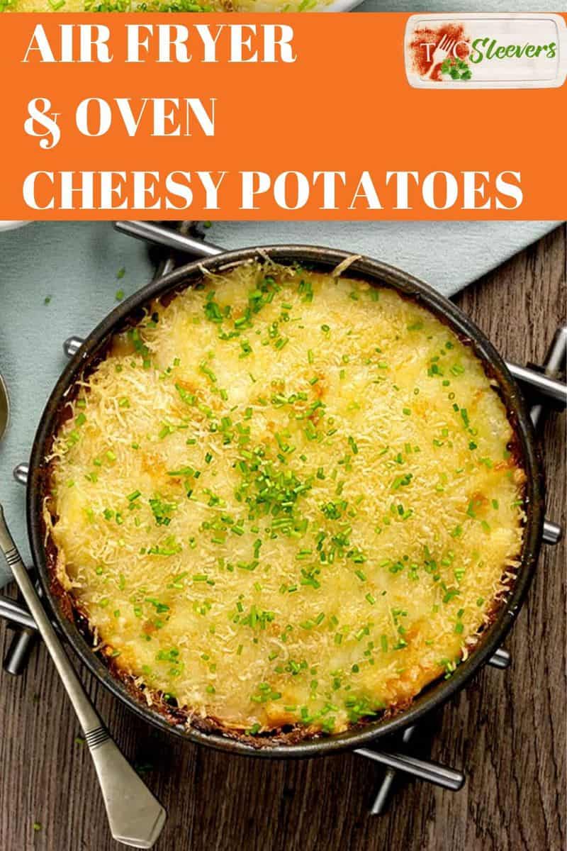 Cheesy Potatoes | Easy Cheesy Potato Recipe | TwoSleevers