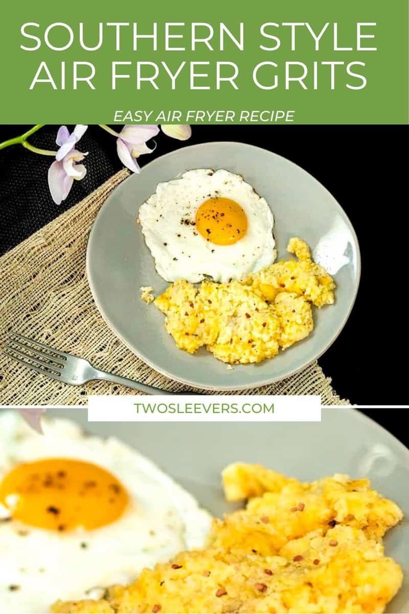 Cheese Grits Southern Style Air Fryer Grits Simple Air Fryer Recipe