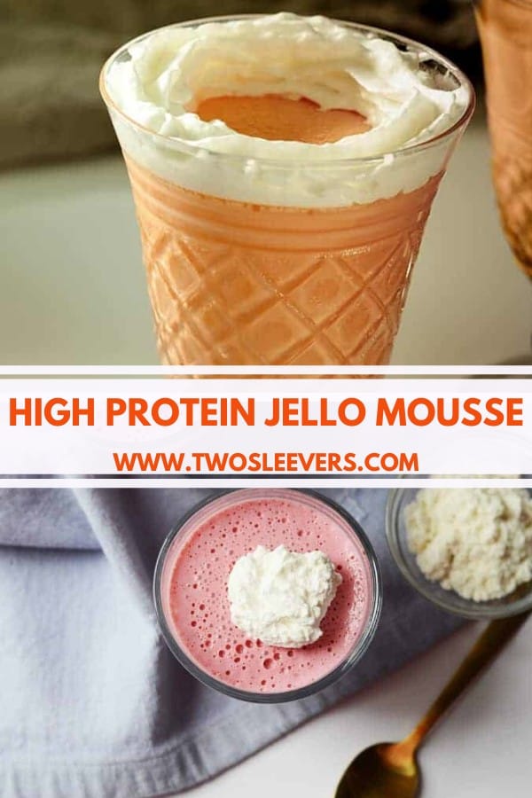 High Protein Jello Mousse | An Easy Keto Dessert Recipe!