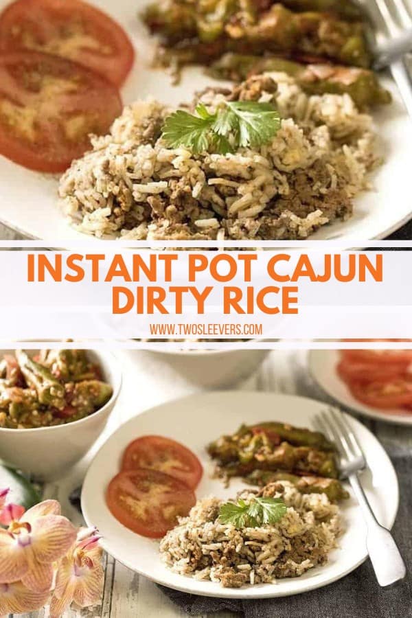 Dirty Rice Easy Cajun Rice Recipe TwoSleevers