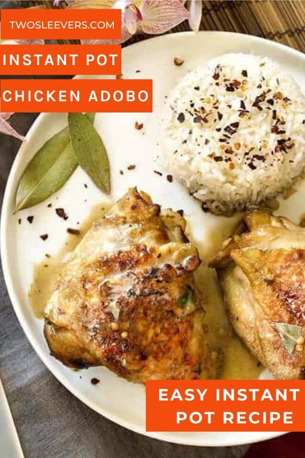 Instant Pot Chicken Adobo | Filipino Chicken Adobo