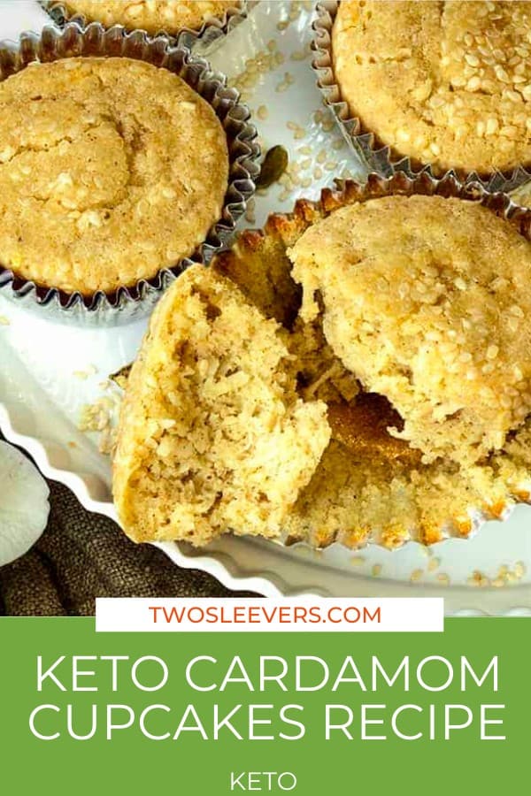 Cardamom Cupcakes Recipe | Easy and Delicious Keto Cupcakes