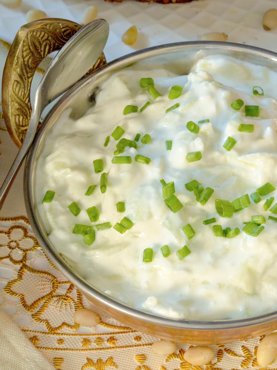 Tzatziki Sauce Recipe   Easy Greek Yogurt and Cucumber Sauce - 36