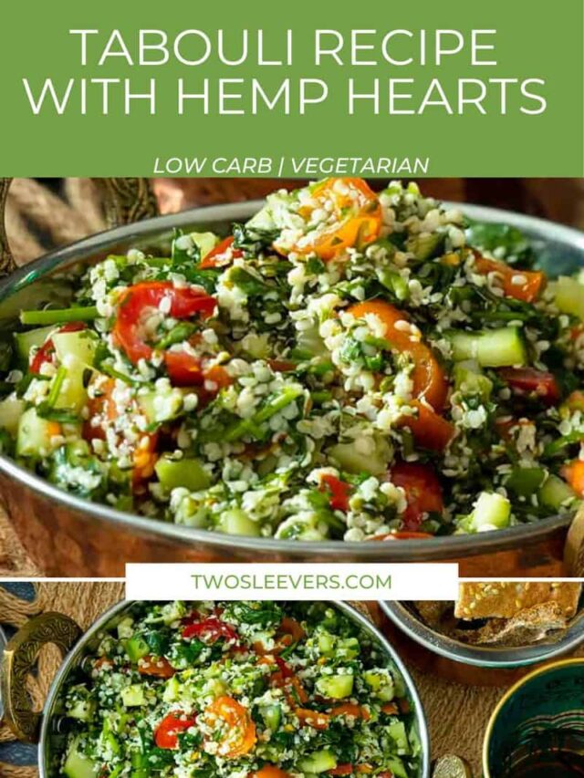 Tabouli Recipe with Hemp Hearts TwoSleevers