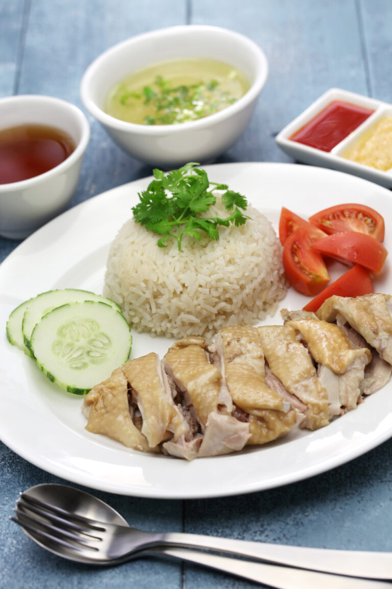 Hainanese Chicken Rice | Easy 5 Ingredient Instant Pot Hainan Chicken