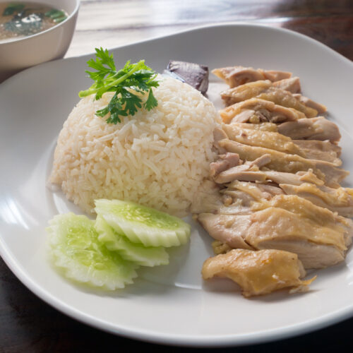 Hainanese Chicken Rice | Easy 5 Ingredient Instant Pot Hainan Chicken