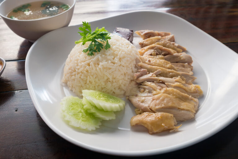 Hainanese Chicken Rice 